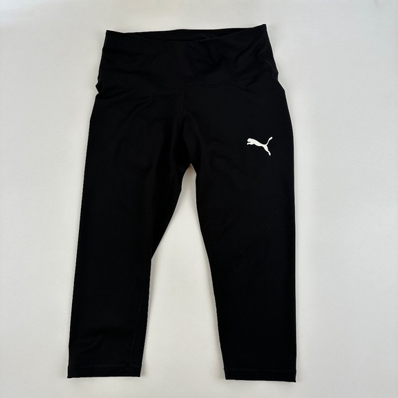 Puma Pants - Puma Leggings Womens Medium Black Crop